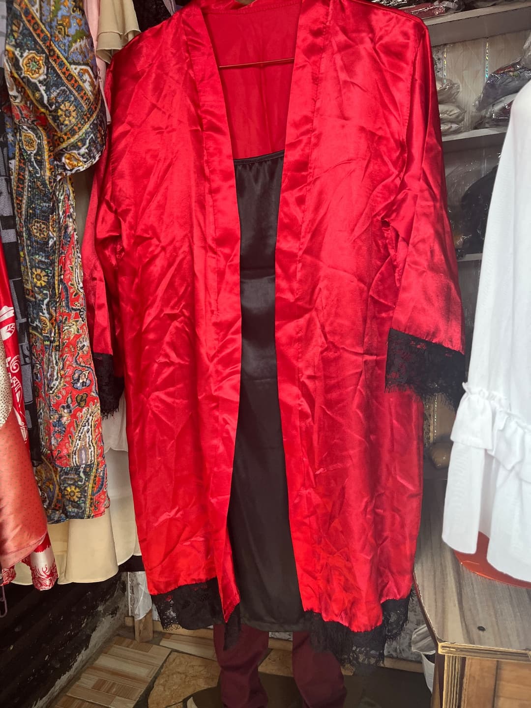 Red Night Gown